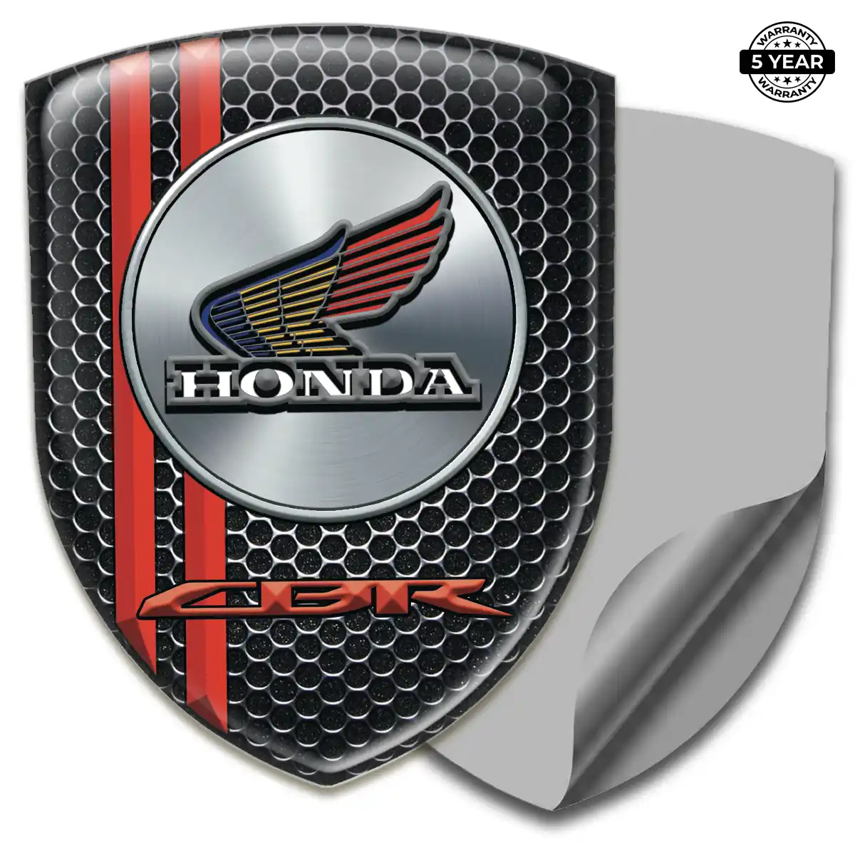 Honda Epoxy Domed Sticker Prime Quality