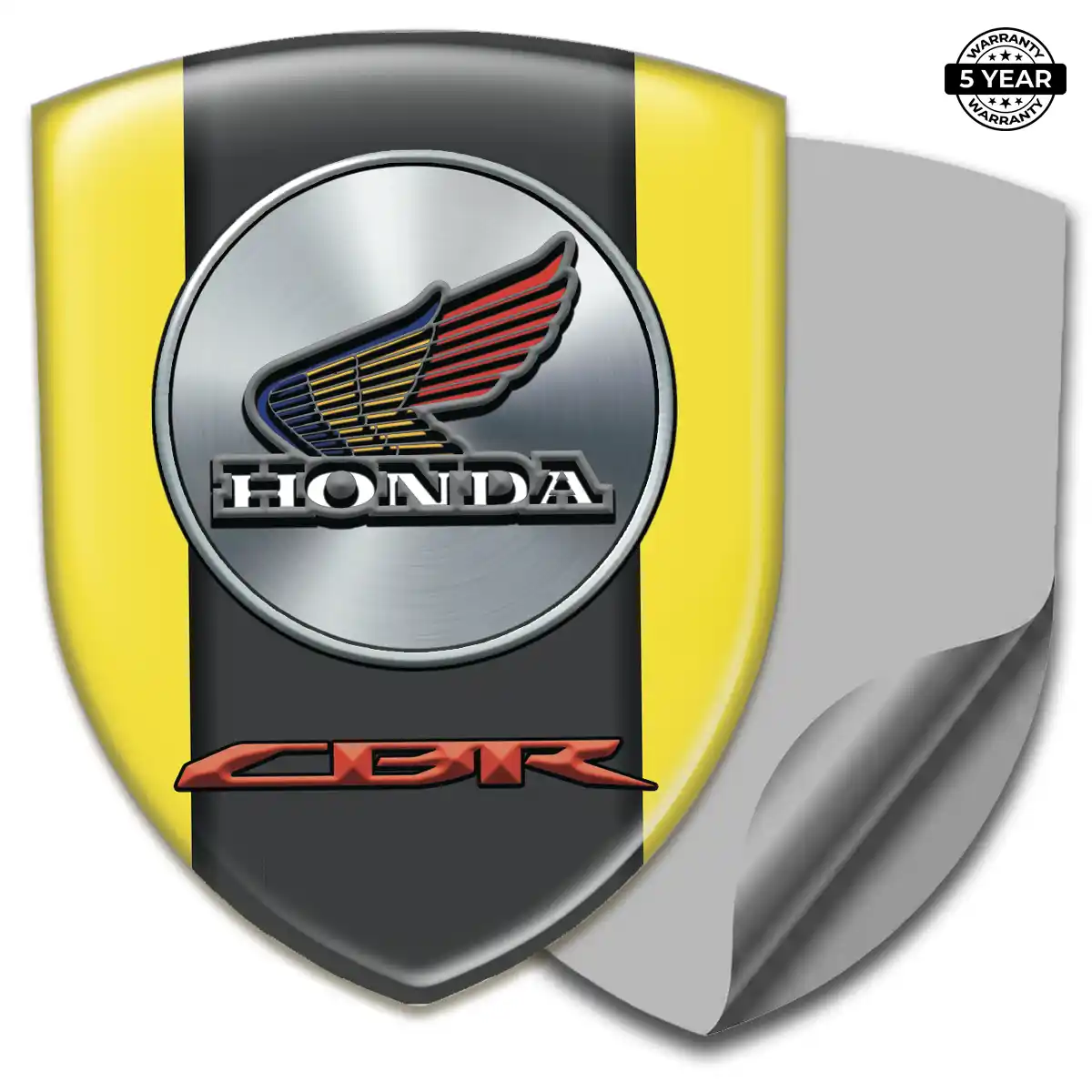 Honda Epoxy Domed Sticker Refined Design
