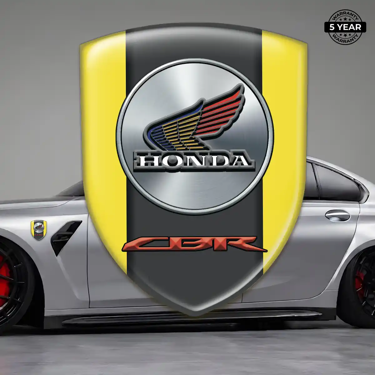 Honda Epoxy Domed Sticker Refined Design