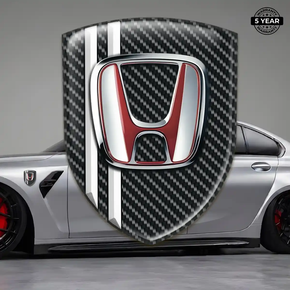 Honda Gel Badge Sticker Cabin Style