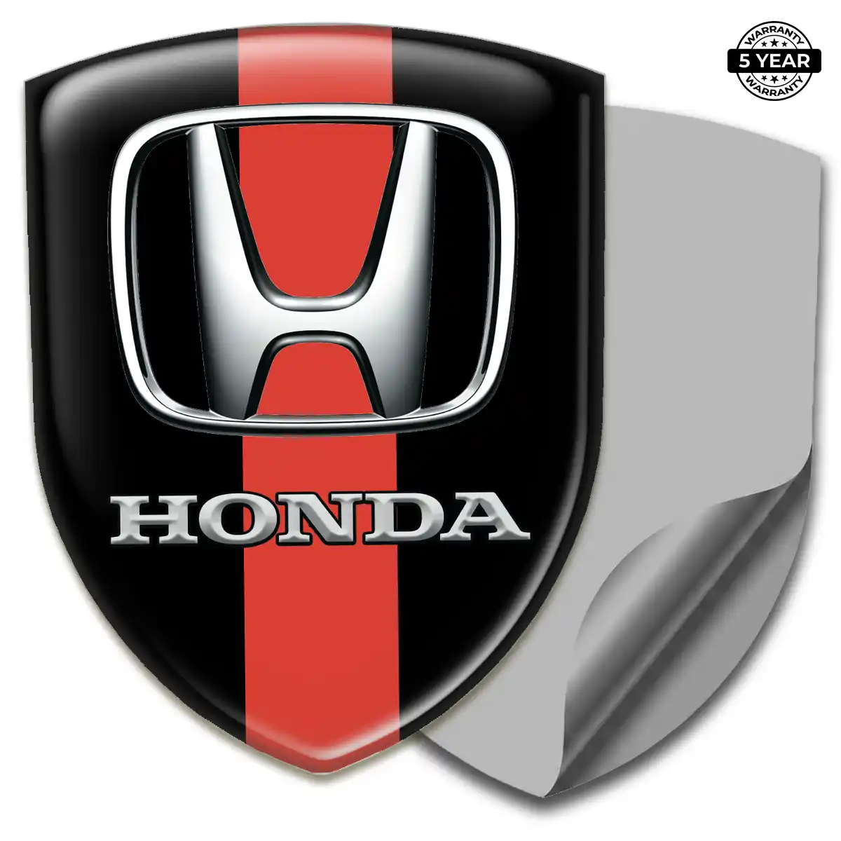 Honda Gel Badge Sticker Interior Luxe