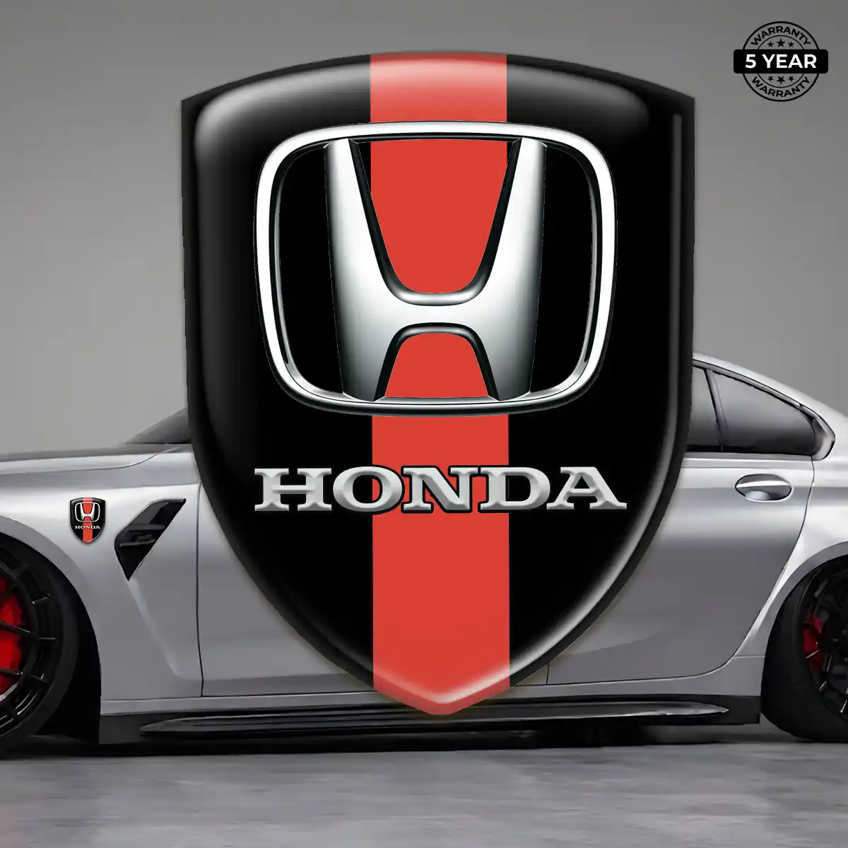 Honda Gel Badge Sticker Interior Luxe