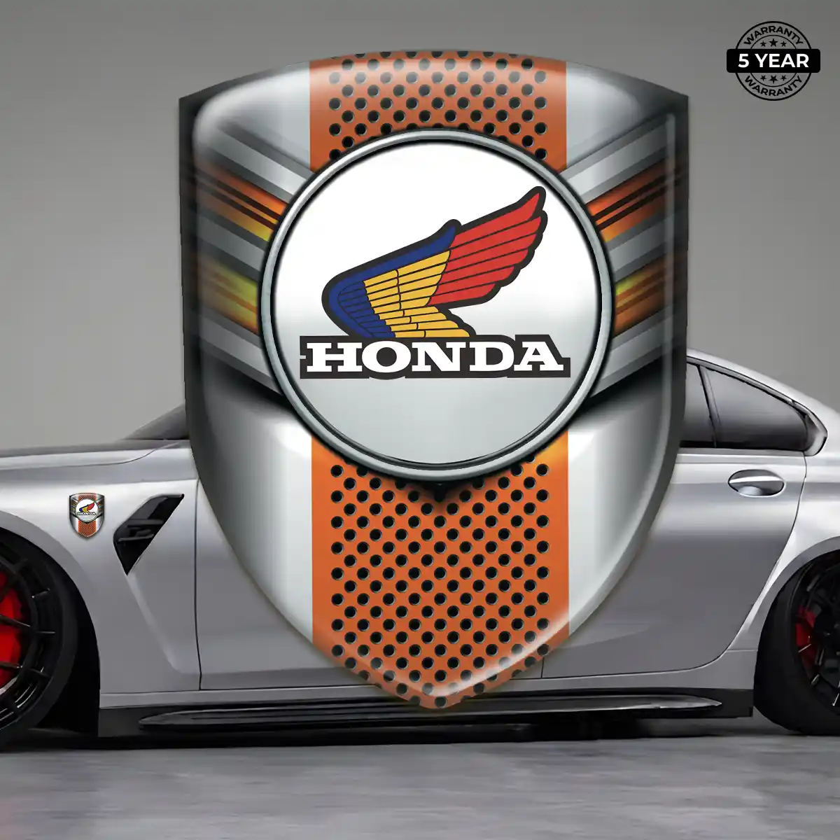 Honda Gel Badge Sticker Premium Dome