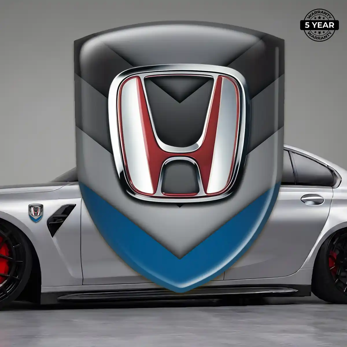 Honda Gel Badge Sticker Resin Elite