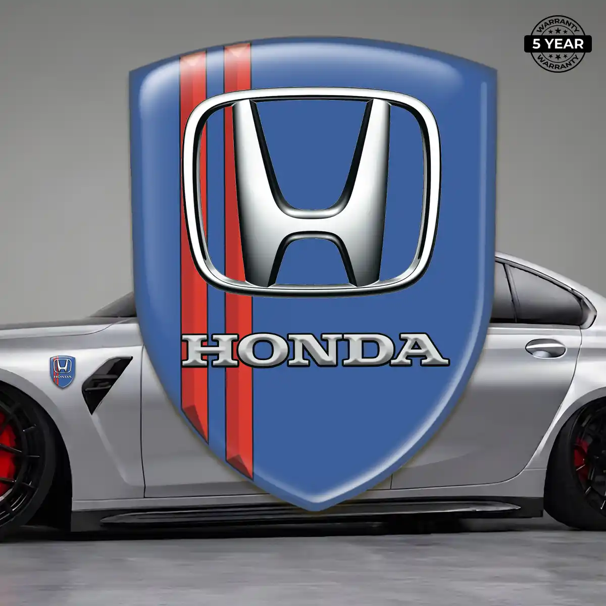 Honda Gel Badge Sticker Signature Grade
