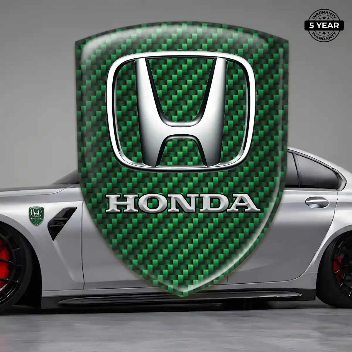 Honda Gel Emblem Sticker Cabin Style