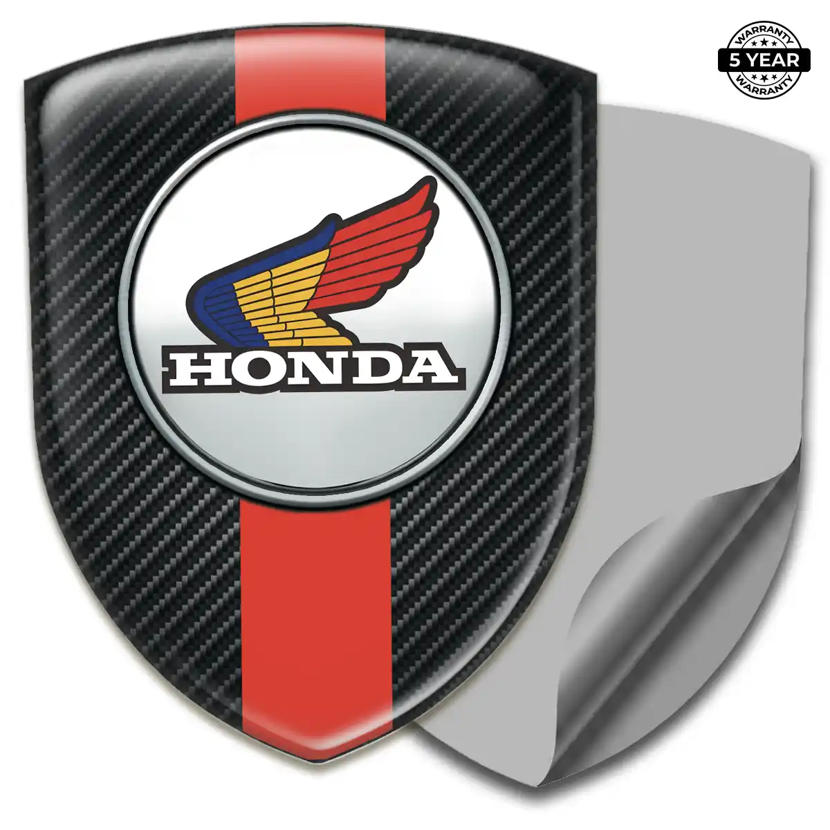 Honda Gel Emblem Sticker Elite Edition