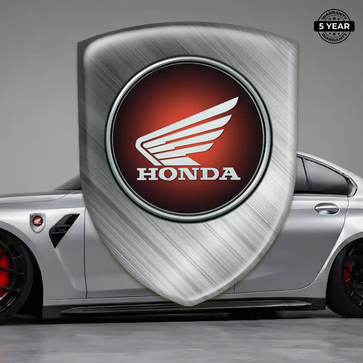 Honda Gel Emblem Sticker Prime Quality