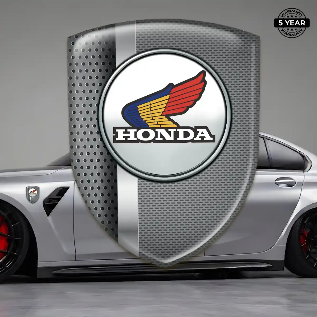 Honda Gel Emblem Sticker Resin Elite