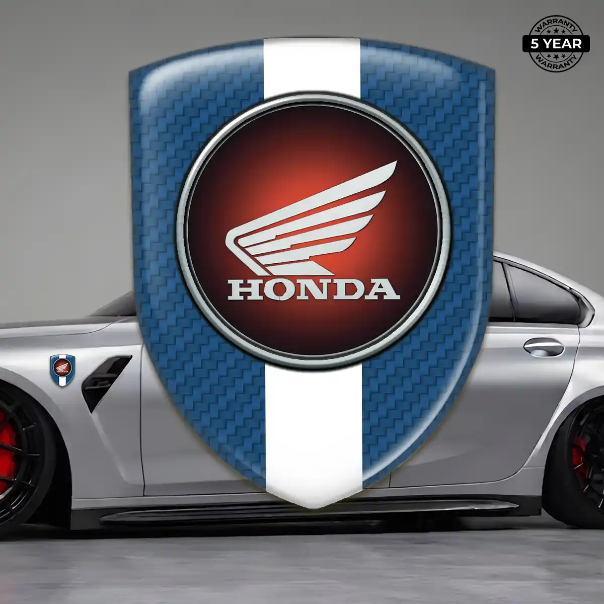 Honda Gel Emblem Sticker Superior Craft