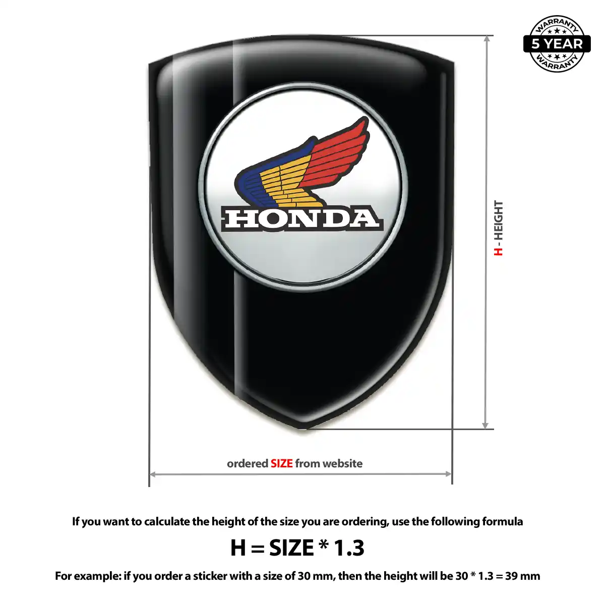 Honda Logo Emblem Elite Edition