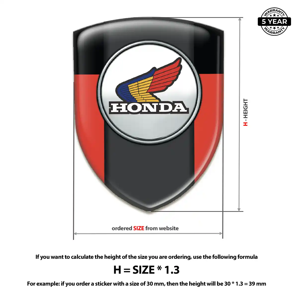 Honda Logo Emblem Sleek Style