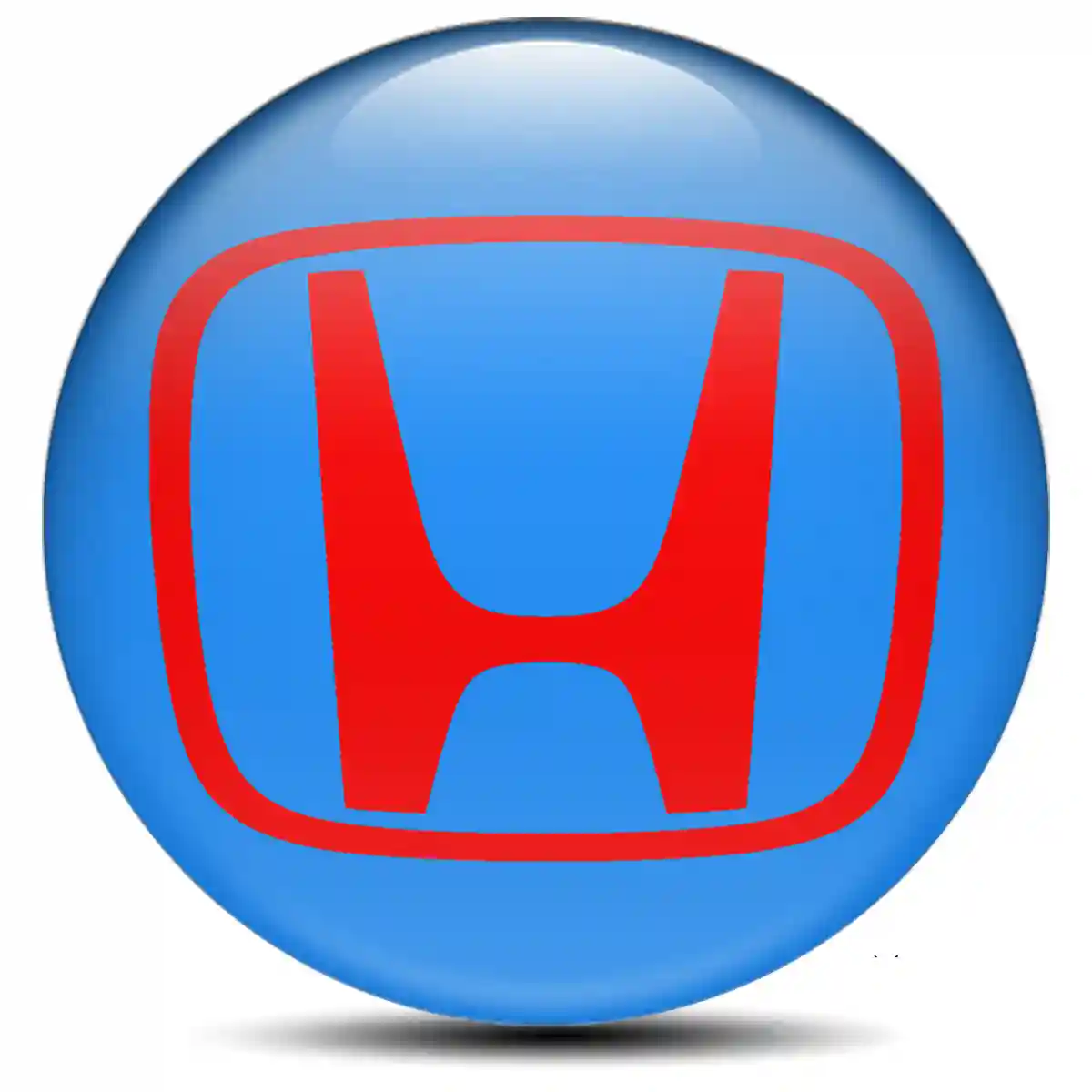 Honda Logo Silicone Badge High Quality