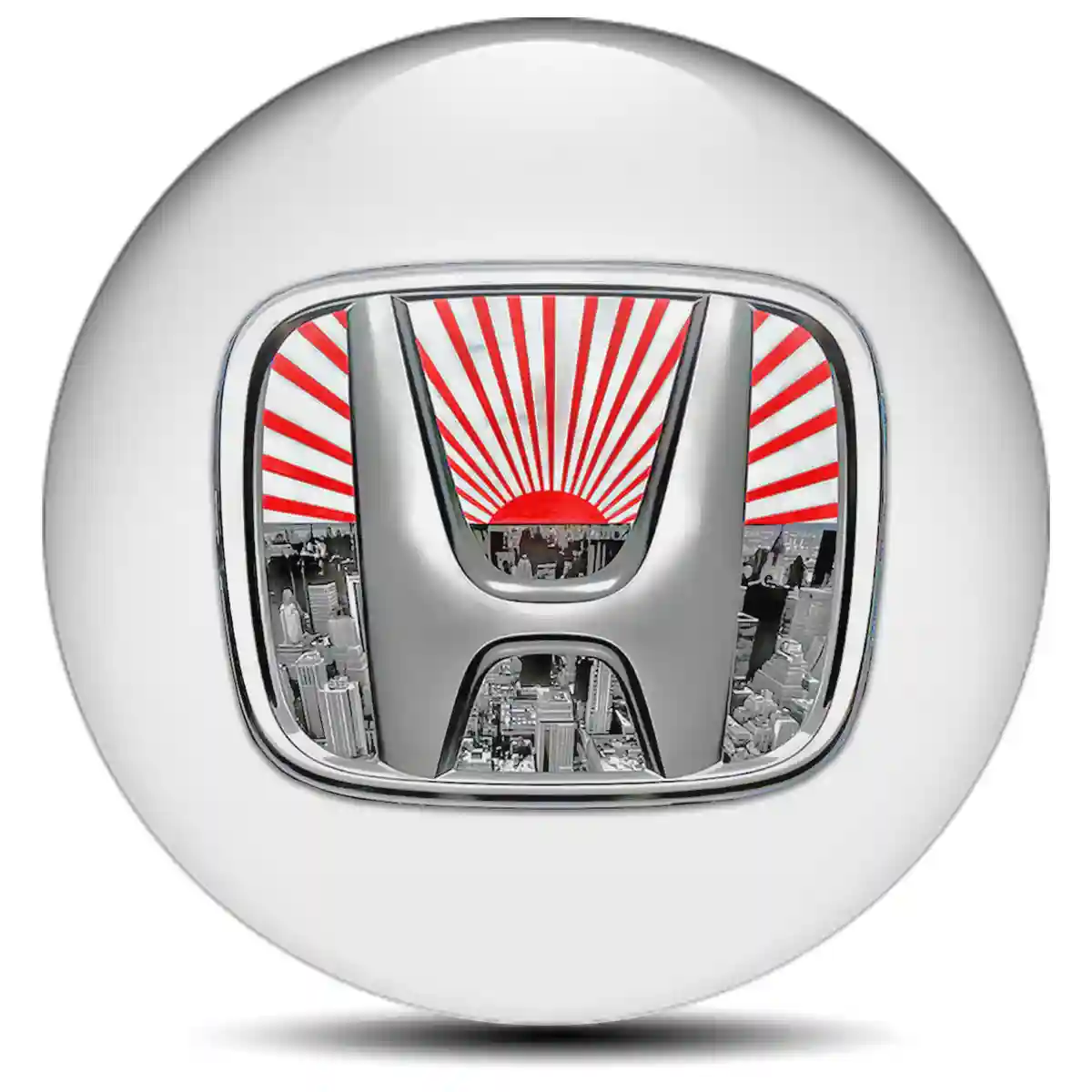 Honda Logo Silicone Emblem Stylish Design