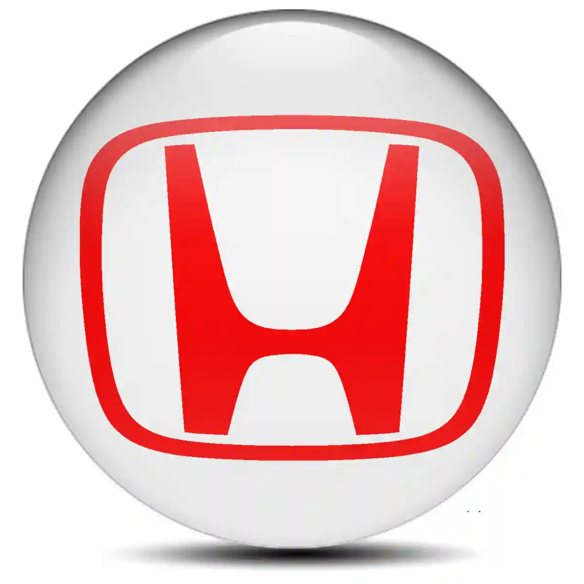 Honda Logo Silicone Sticker High Quality