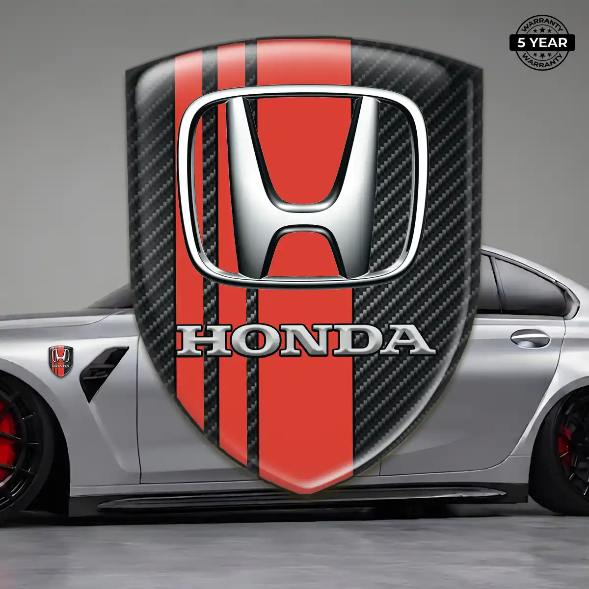 Honda Logo Sticker Interior Elegance