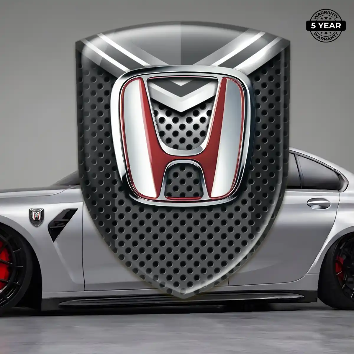 Honda Logo Sticker Premium Dome