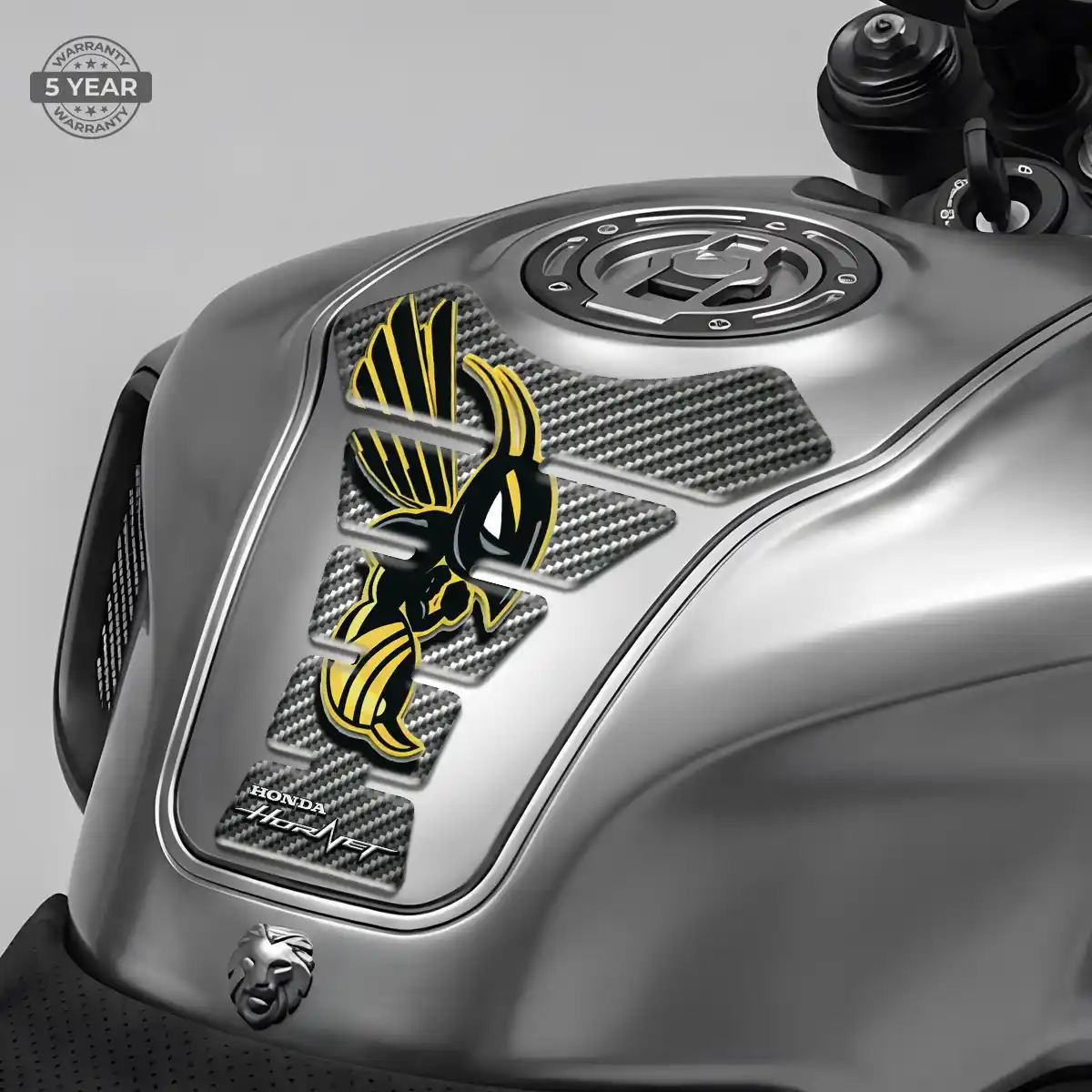 Honda Motorcycle Tank Decal Elite Finish
