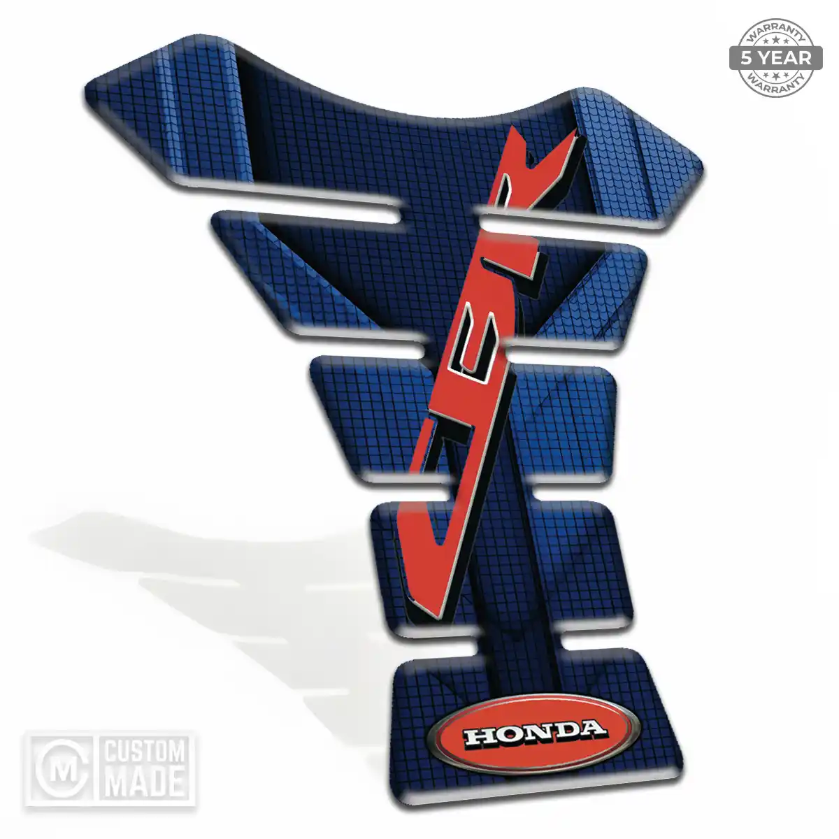 Honda Motorcycle Tank Decal Resin Luxe