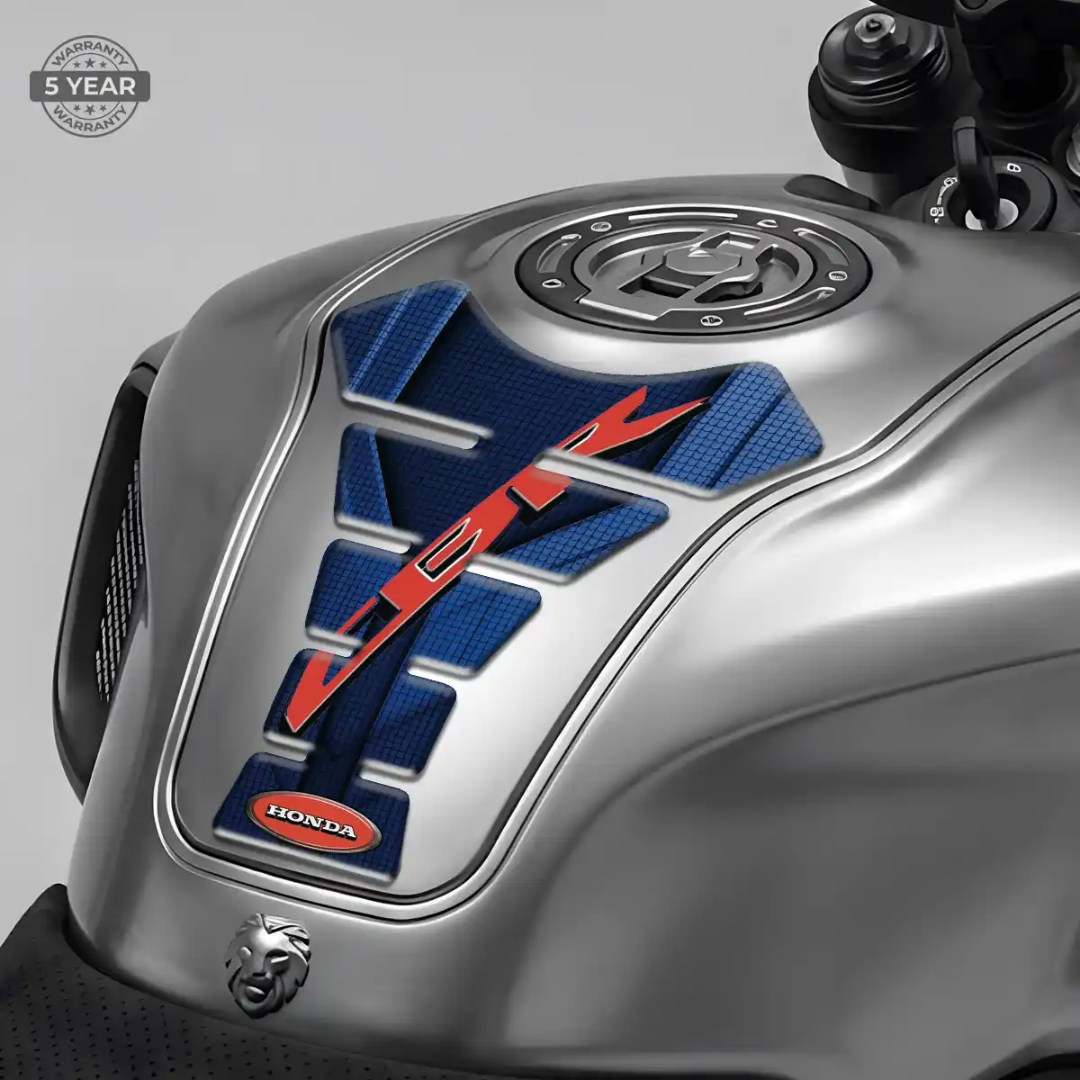Honda Motorcycle Tank Decal Resin Luxe