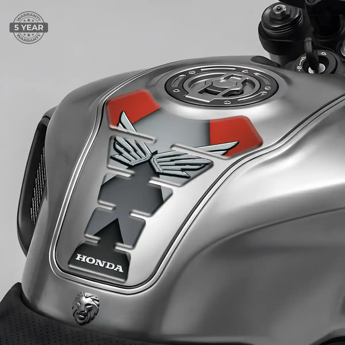 Honda Motorcycle Tank Pad Refined Design
