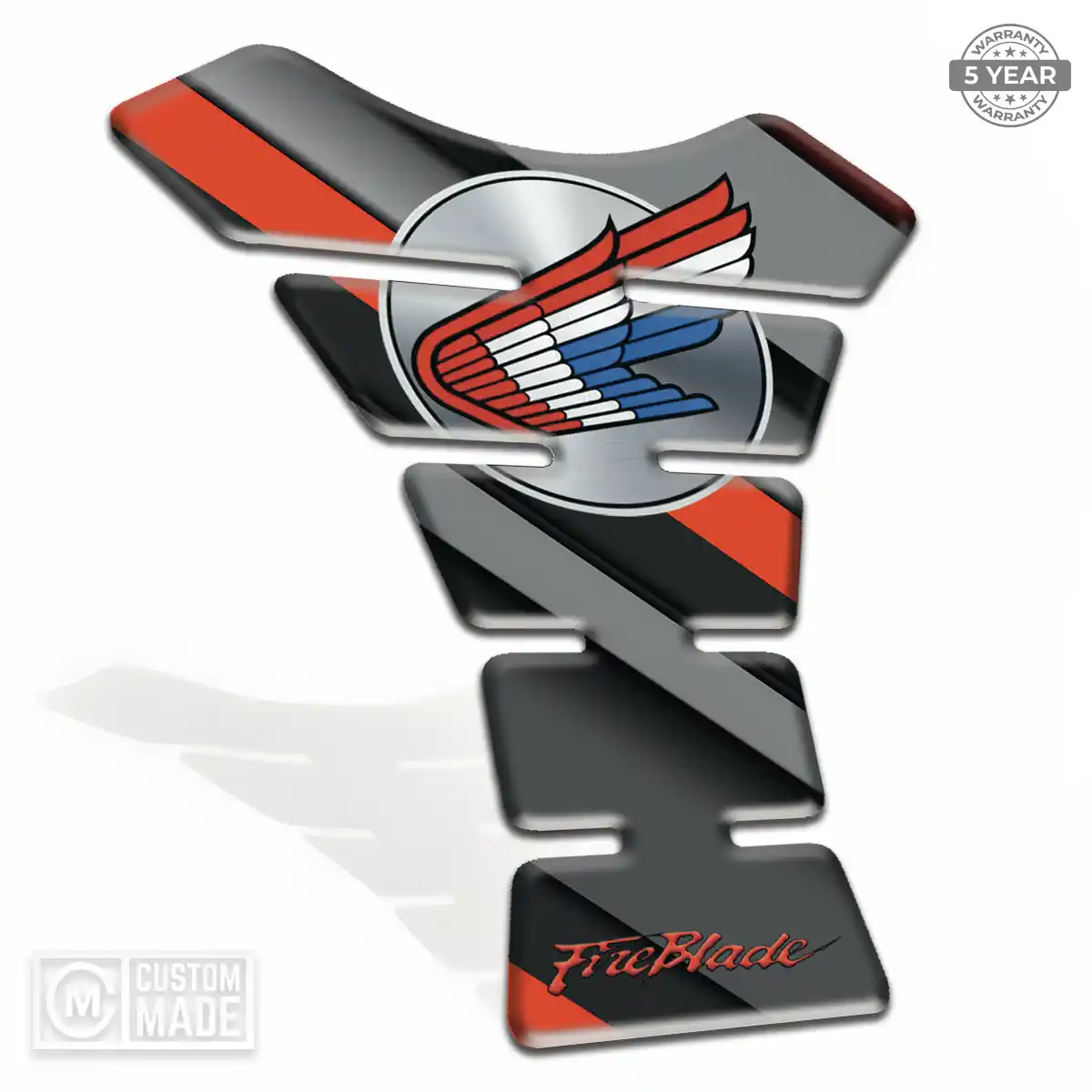 Honda Motorcycle Tank Sticker Elite Finish