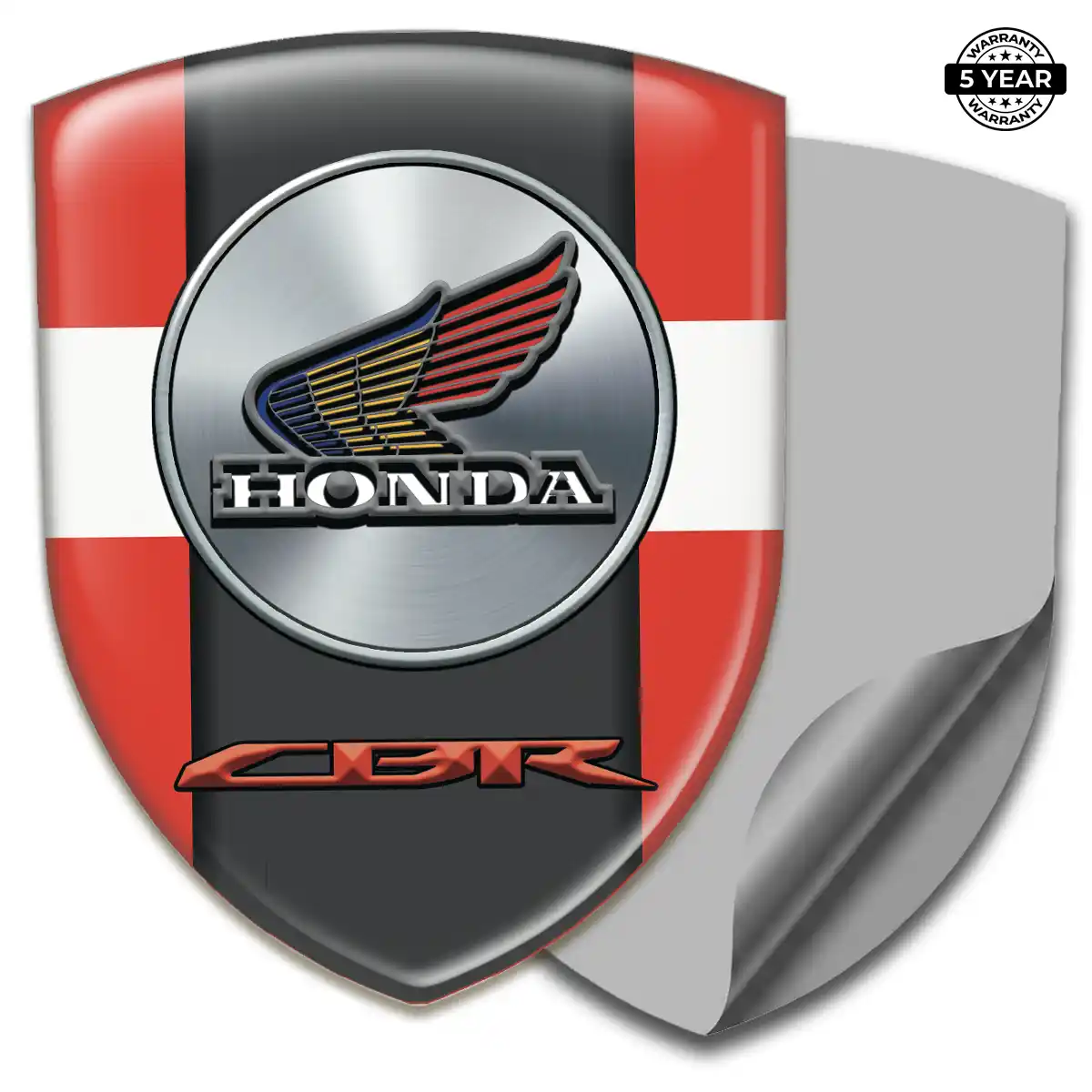 Honda Polyurethane Domed Sticker Deluxe Edition