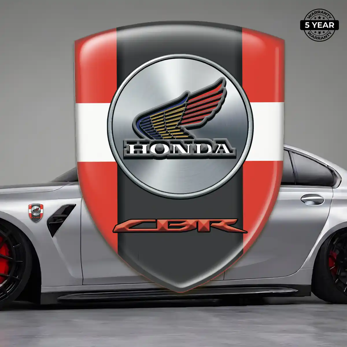 Honda Polyurethane Domed Sticker Deluxe Edition