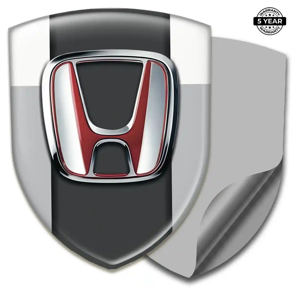 Honda Polyurethane Domed Sticker Elite Finish