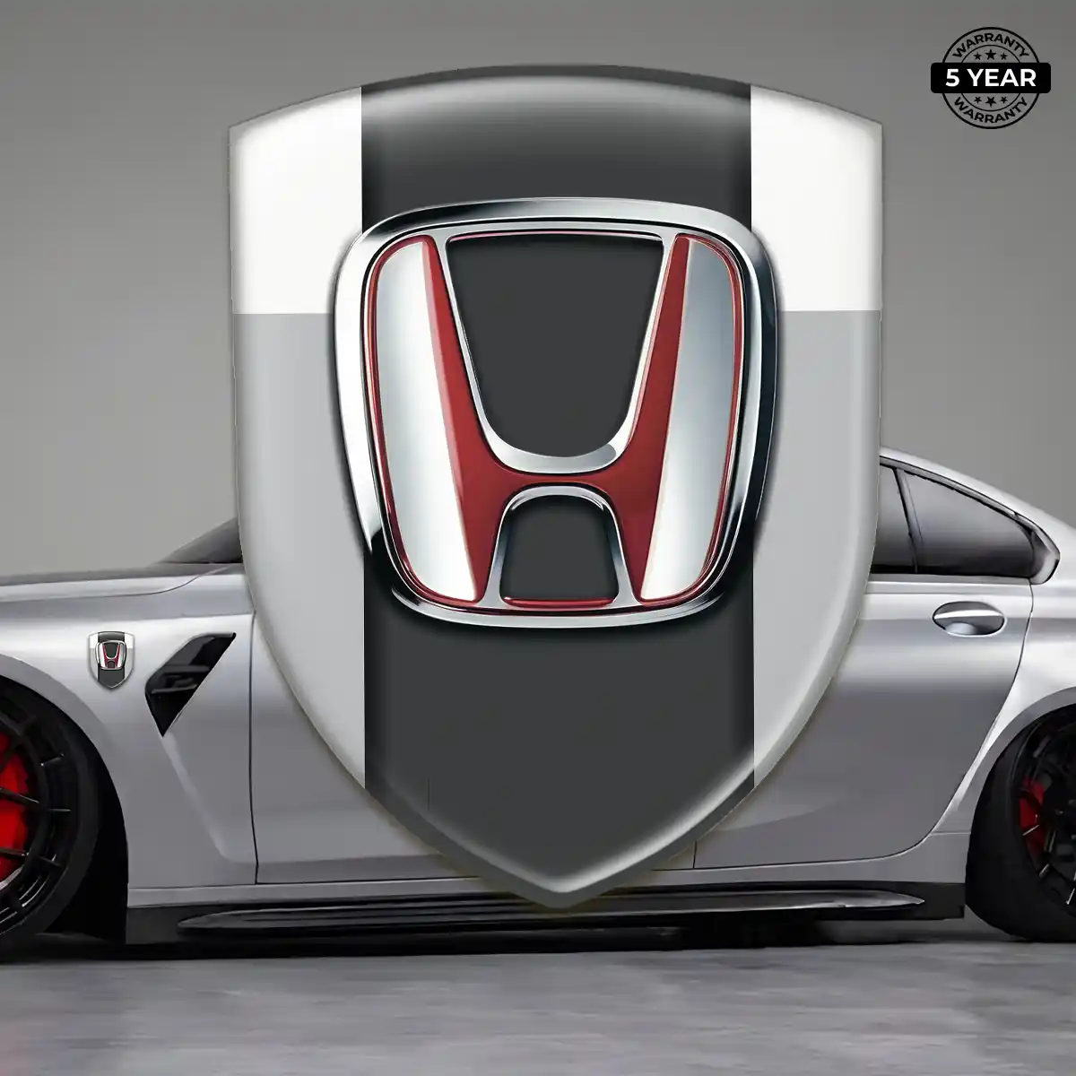 Honda Polyurethane Domed Sticker Elite Finish