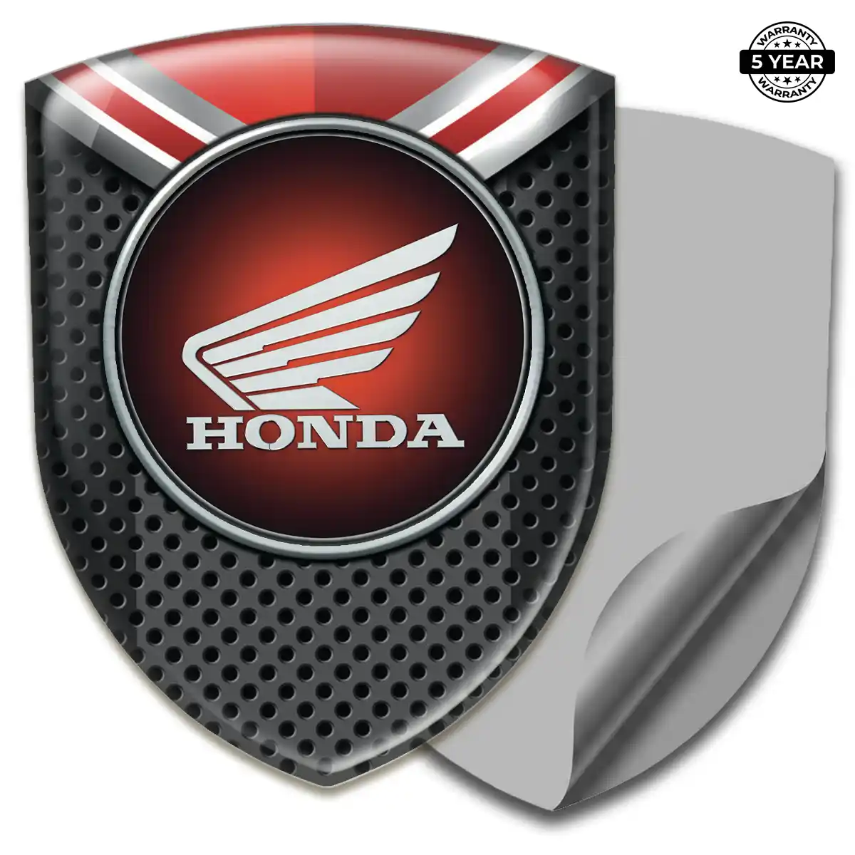 Honda Polyurethane Domed Sticker Exterior Luxe