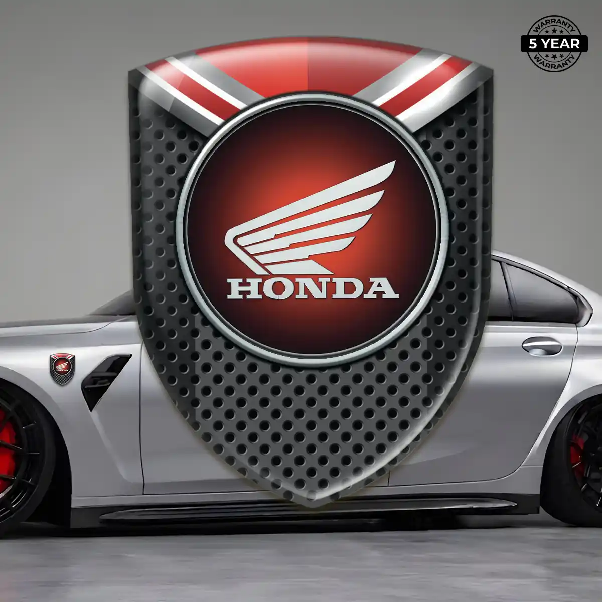 Honda Polyurethane Domed Sticker Exterior Luxe