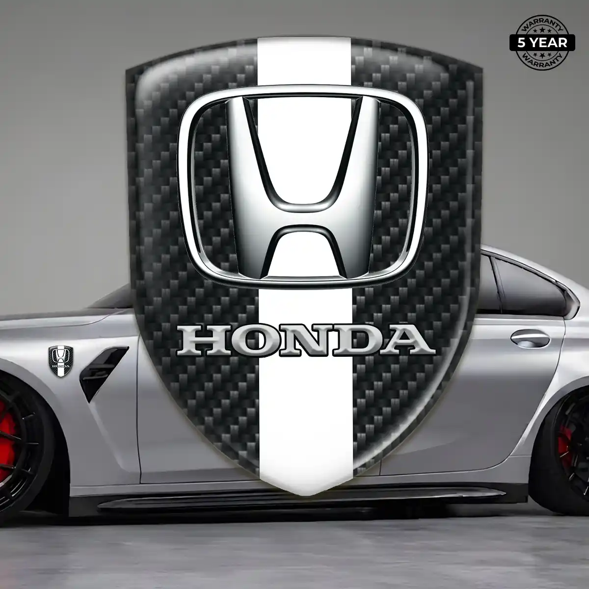 Honda Polyurethane Domed Sticker Noble Edition