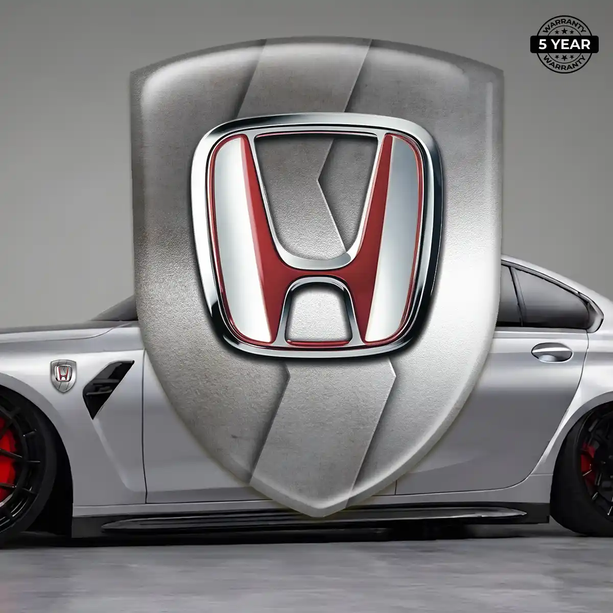 Honda Polyurethane Domed Sticker Opulent Line