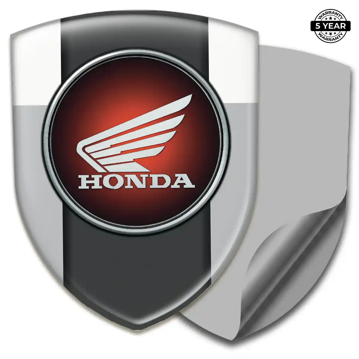Honda Polyurethane Domed Sticker Signature Grade