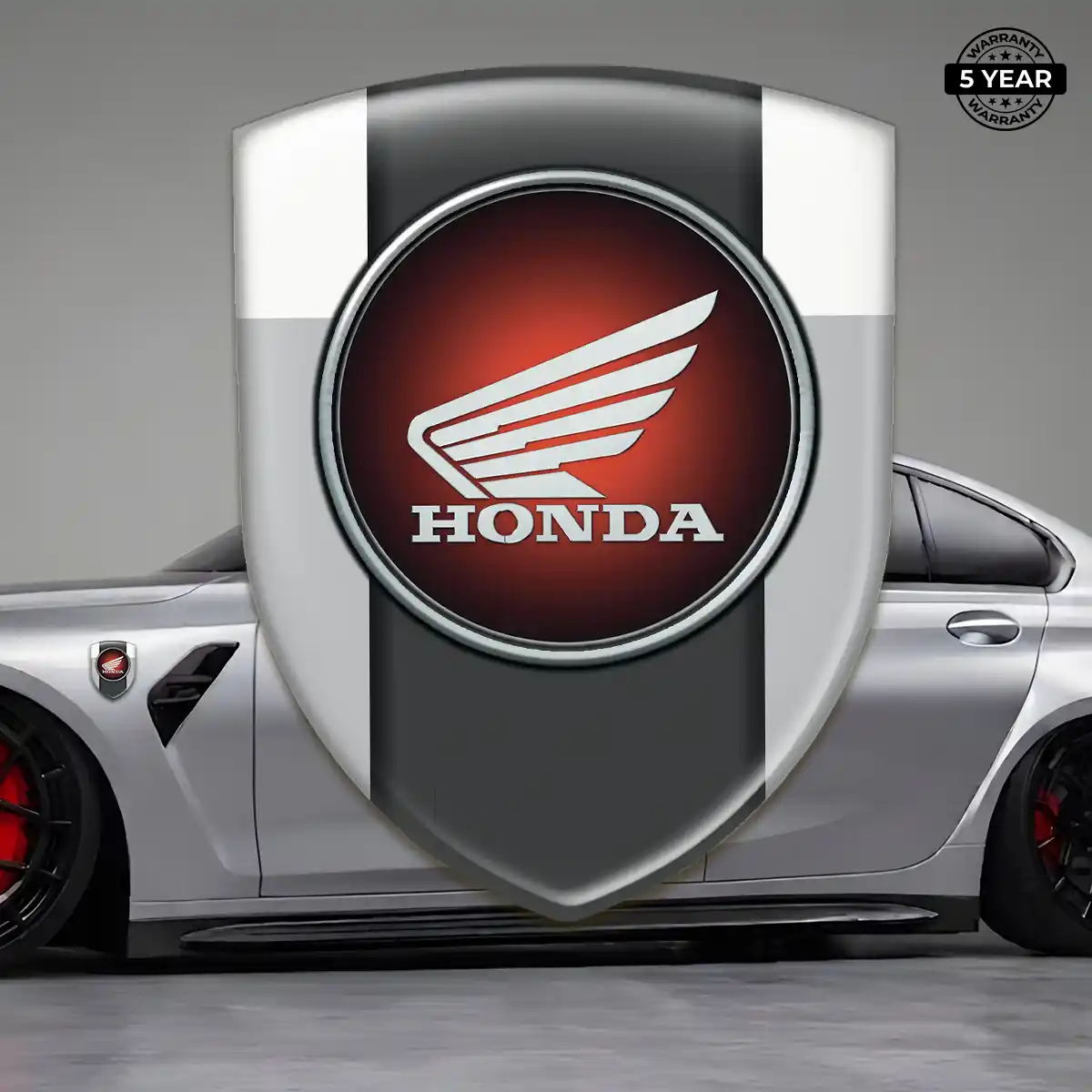 Honda Polyurethane Domed Sticker Signature Grade