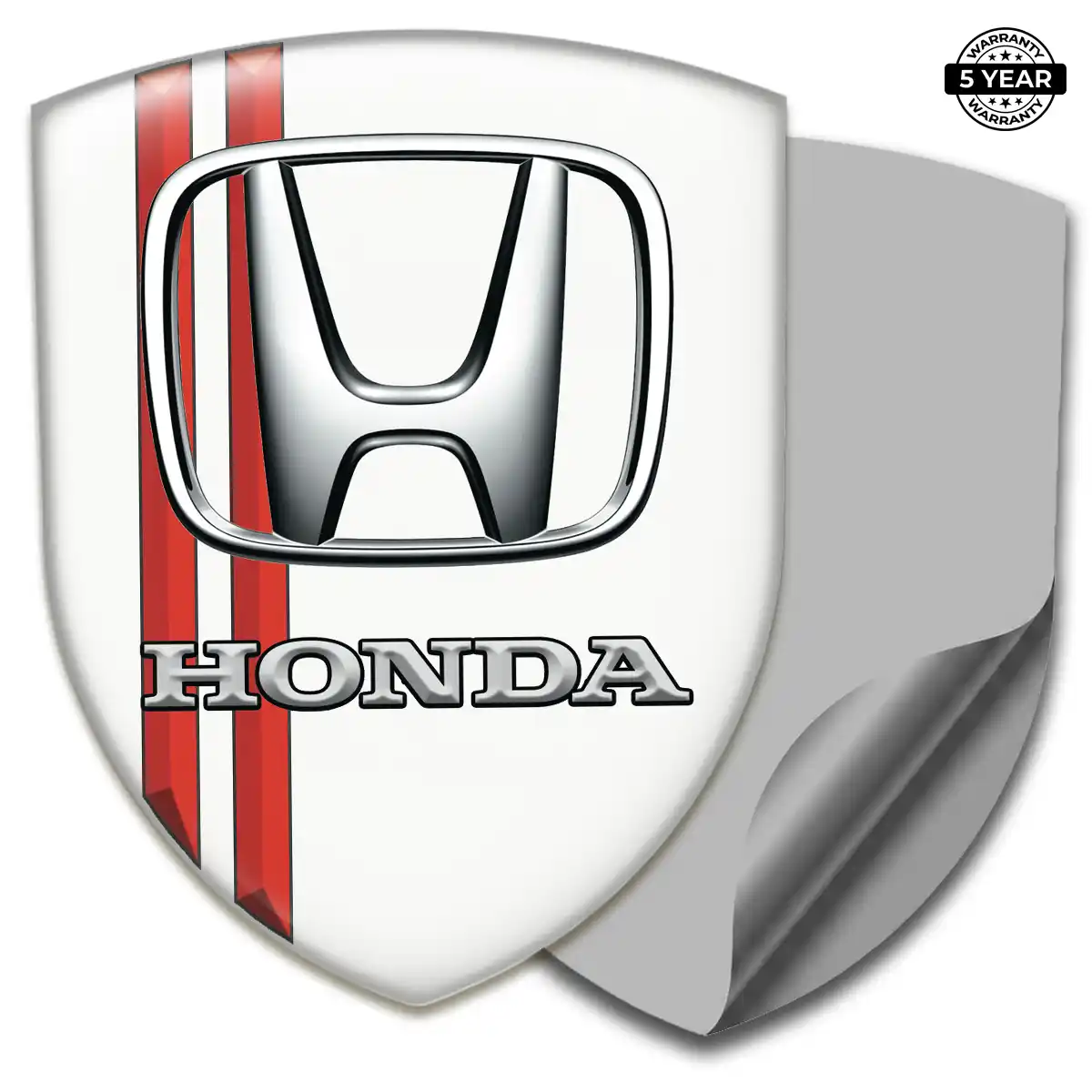 Honda Polyurethane Domed Sticker Superior Craft