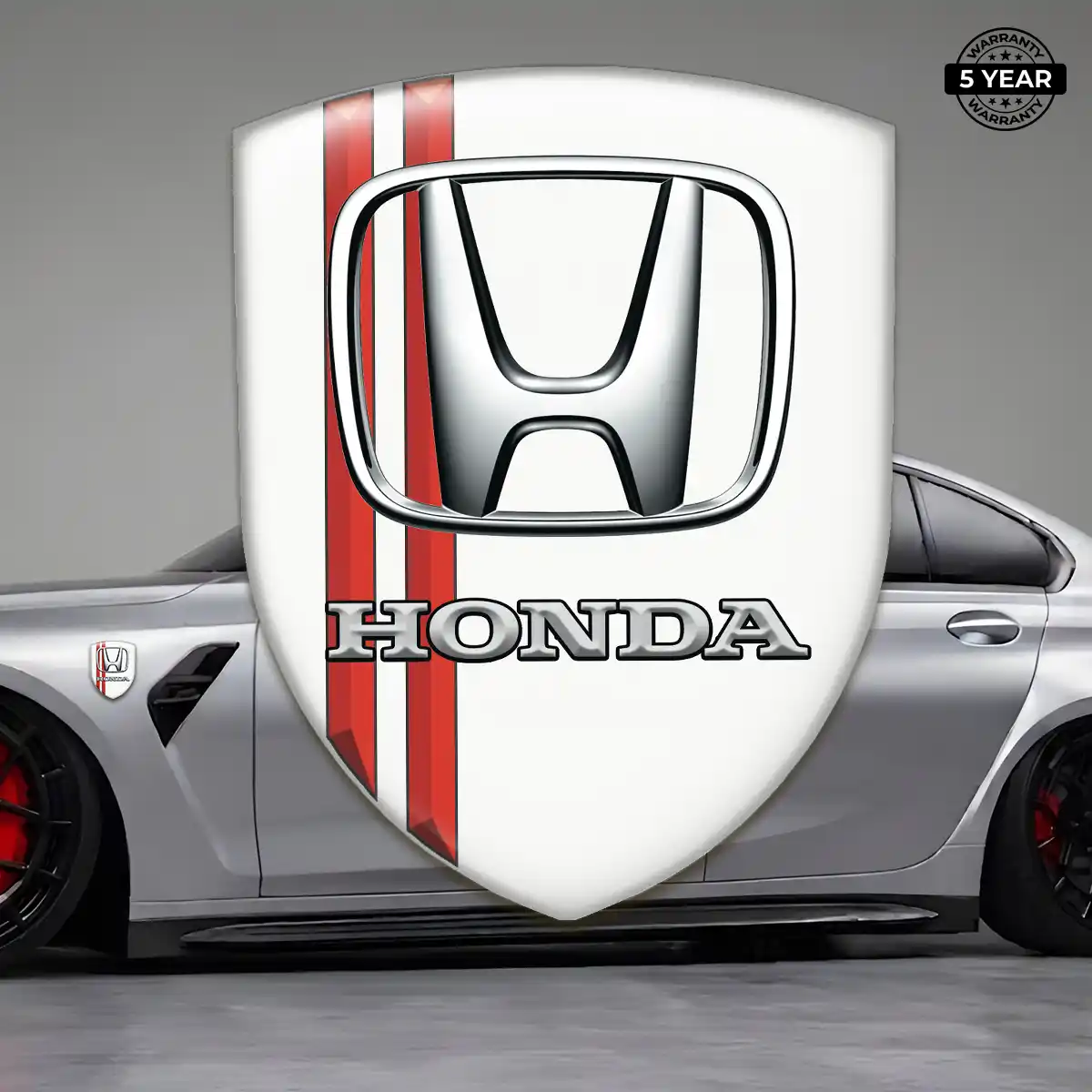 Honda Polyurethane Domed Sticker Superior Craft