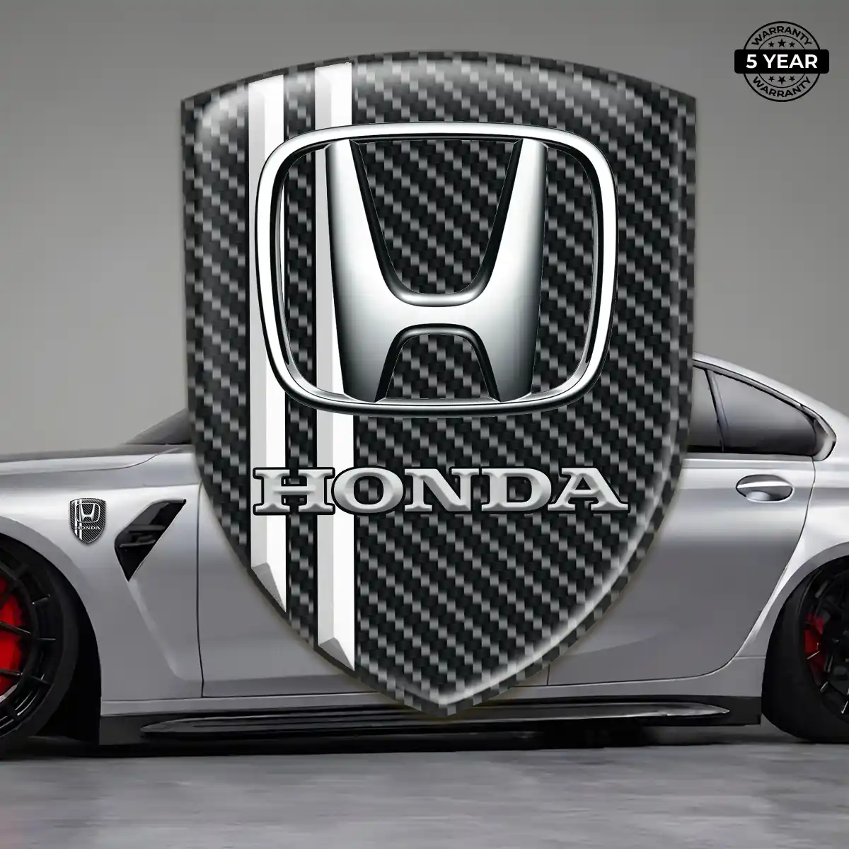 Honda Resin Badge Sticker Premium Dome