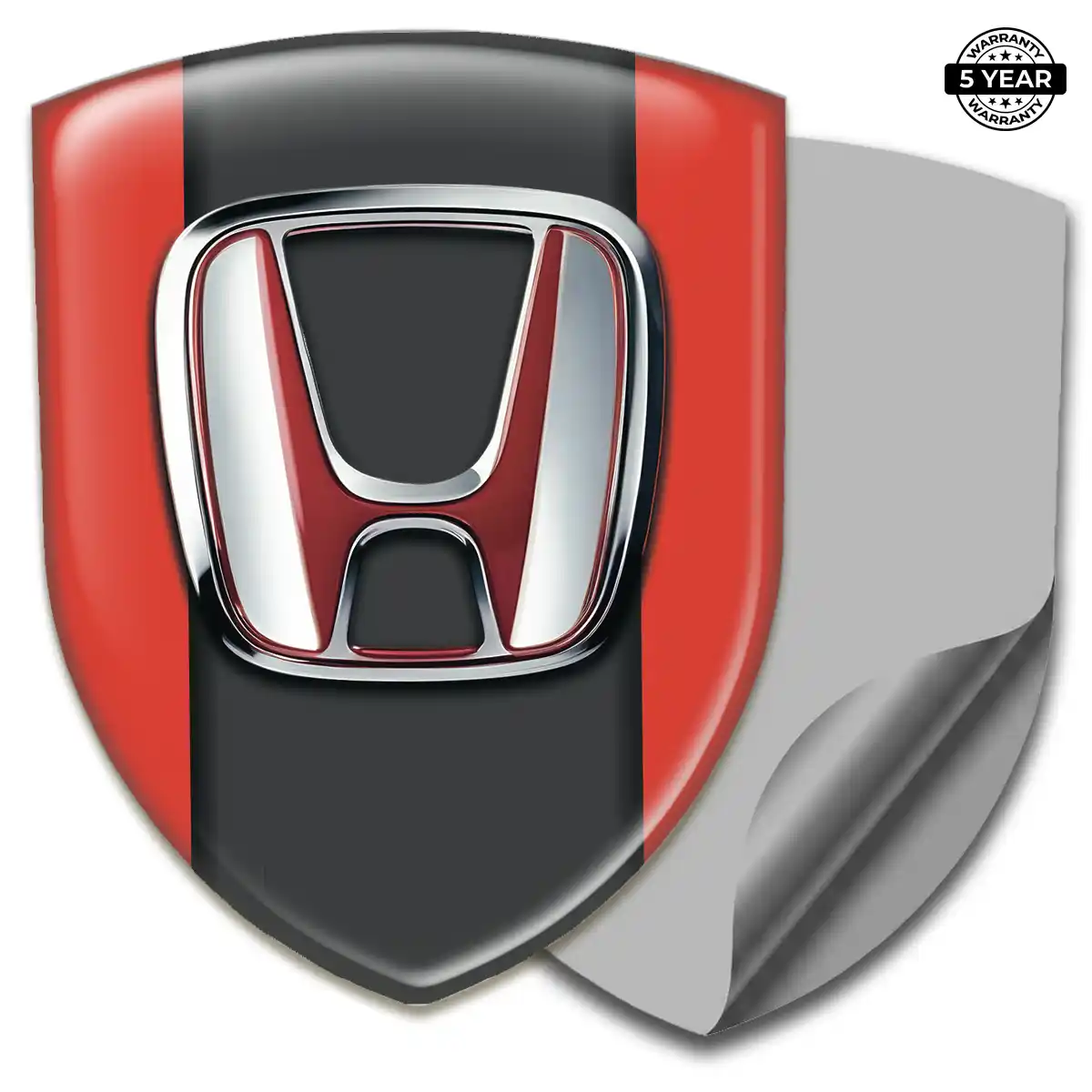 Honda Resin Badge Sticker Refined Design