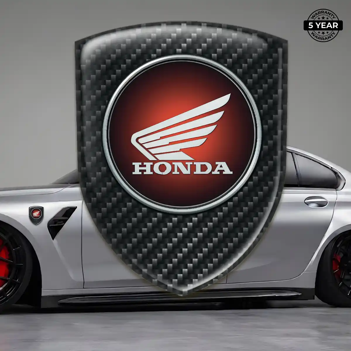 Honda Resin Badge Sticker Signature Grade
