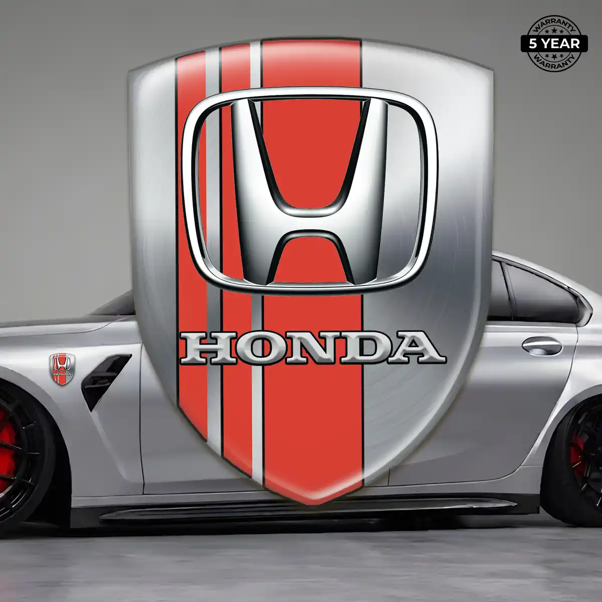 Honda Resin Domed Sticker Interior Elegance