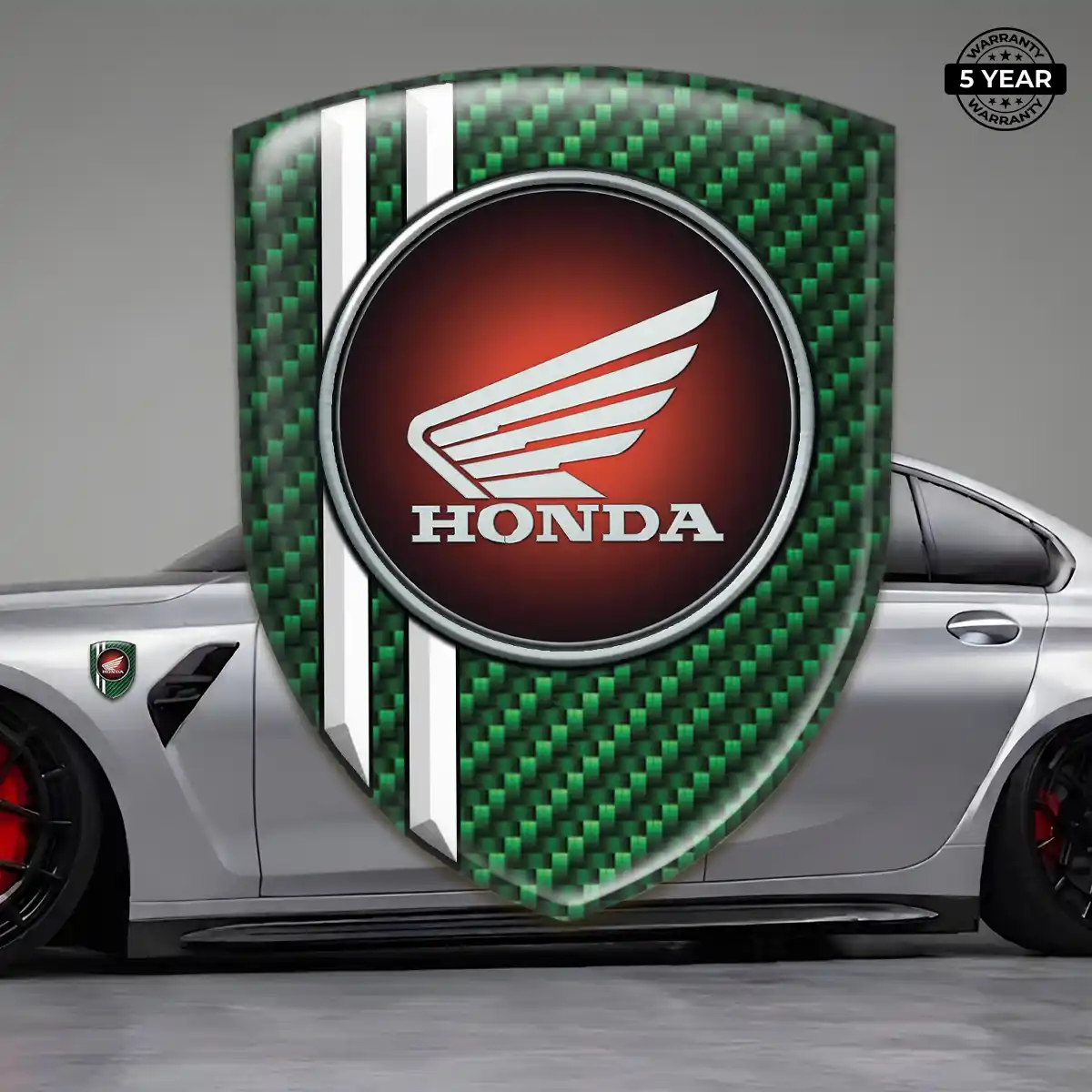 Honda Resin Domed Sticker Premium Dome