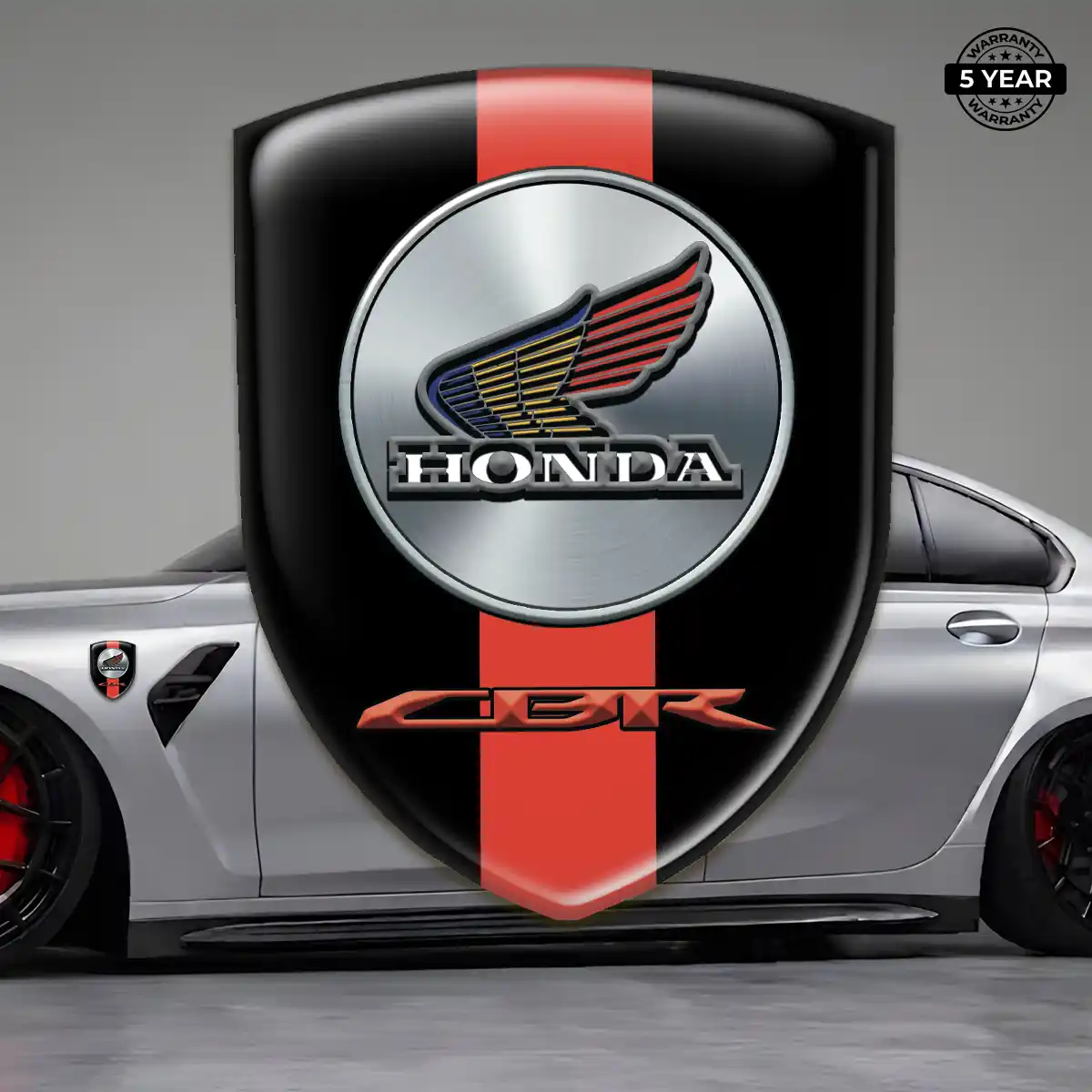 Honda Resin Domed Sticker Refined Design