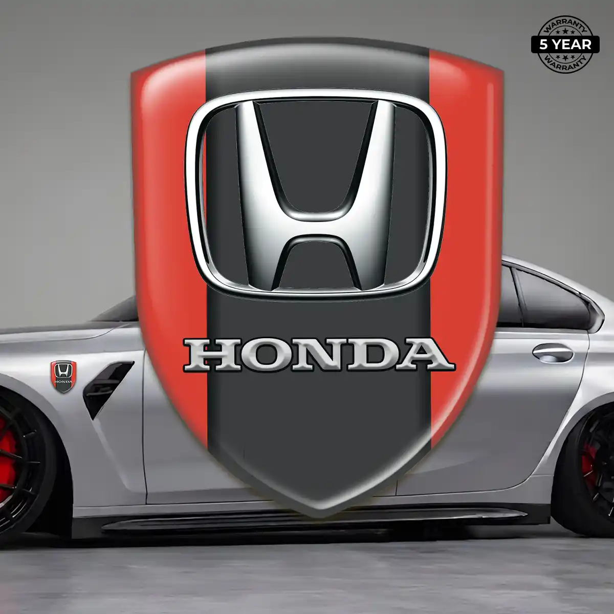 Honda Resin Domed Sticker Resin Luxe