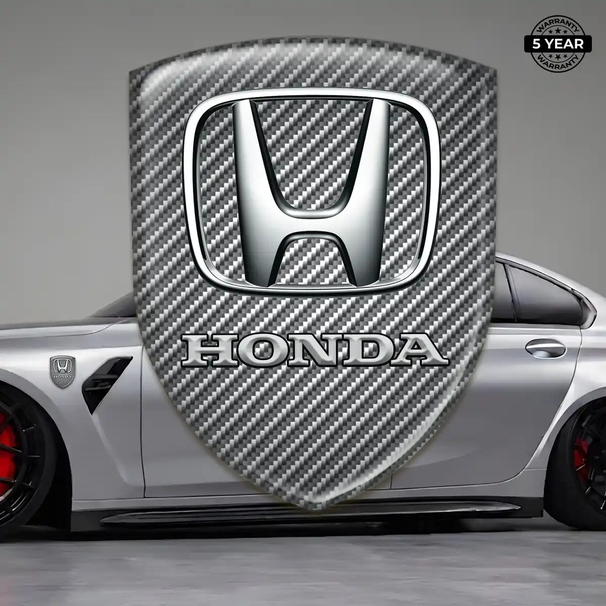Honda Resin Emblem Sticker Deluxe Edition