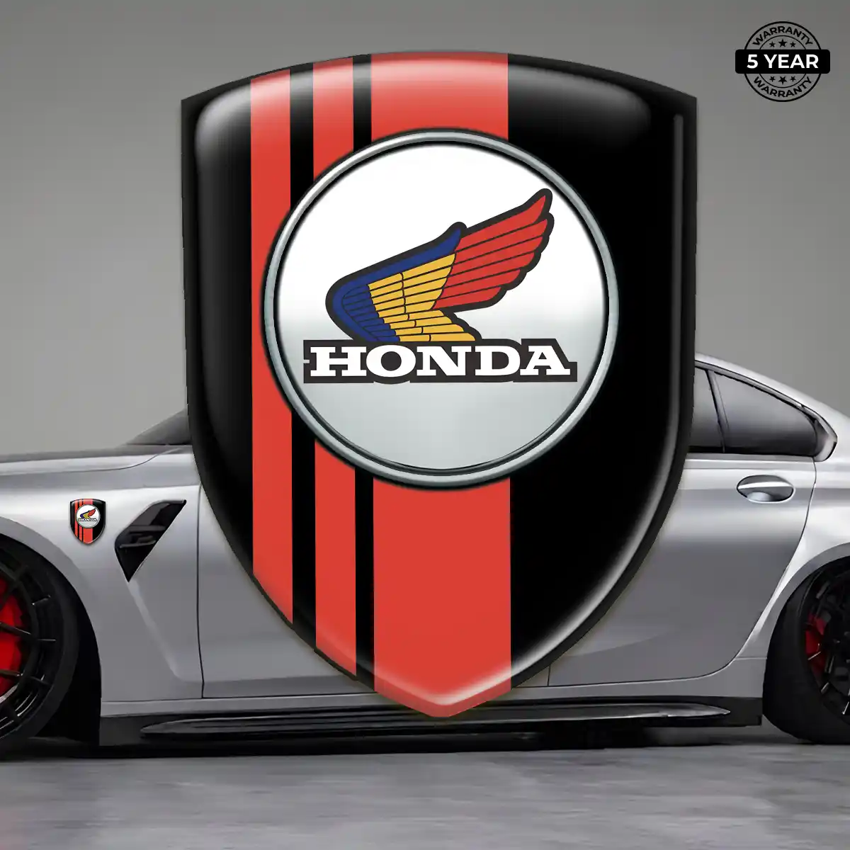 Honda Resin Emblem Sticker Elite Finish