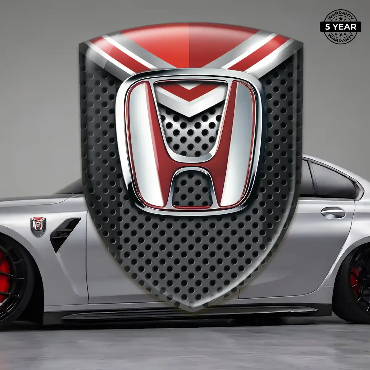 Honda Self Adhesive Emblem Sticker Cabin Style