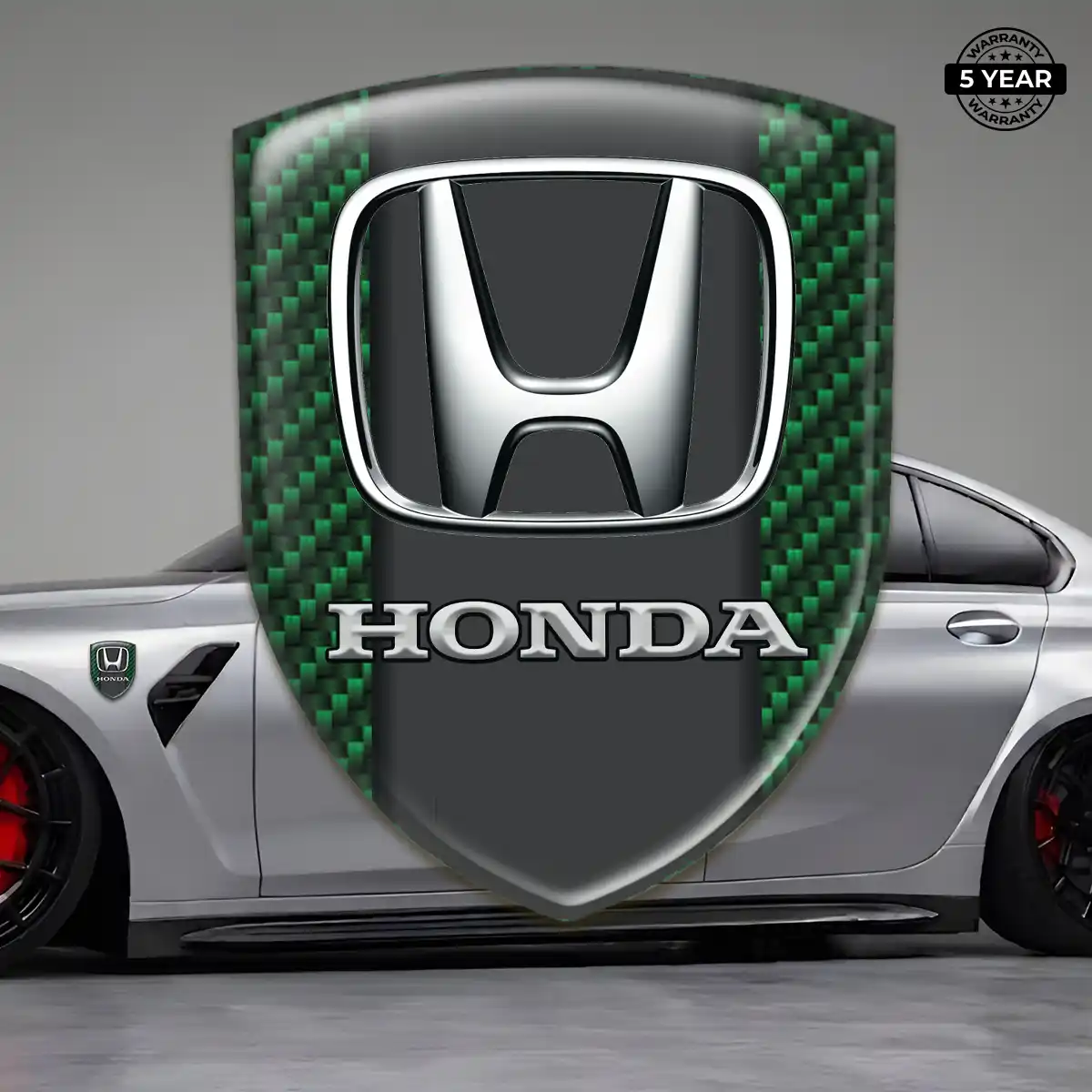Honda Self Adhesive Emblem Sticker Deluxe Edition