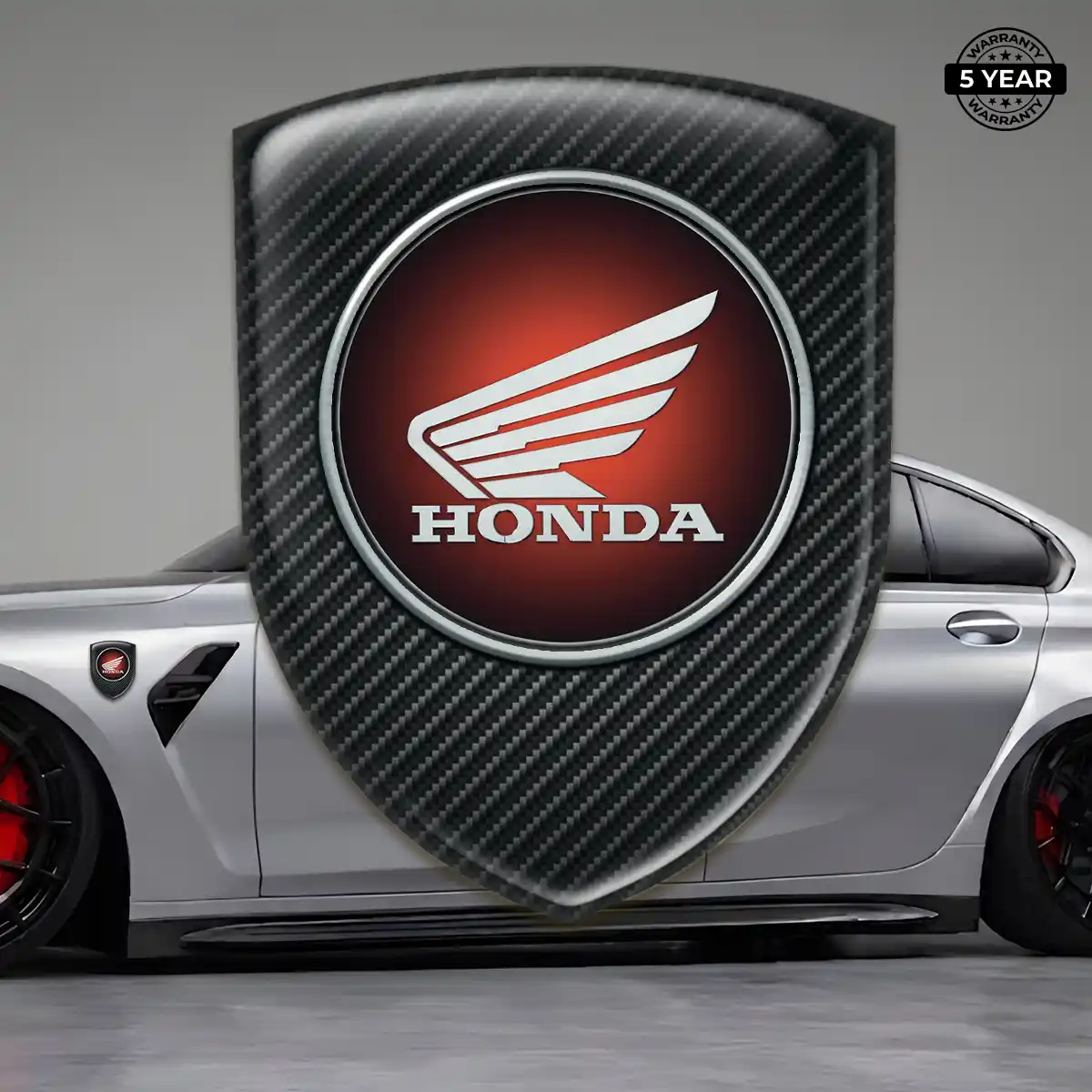 Honda Self Adhesive Emblem Sticker Exterior Luxe